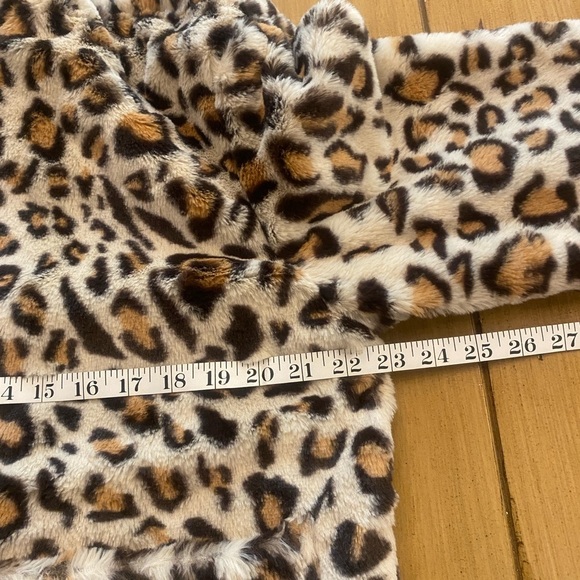 Entro Women’s Leopard Animal Print Jacket Coat Small/Medium - Picture 8 of 12